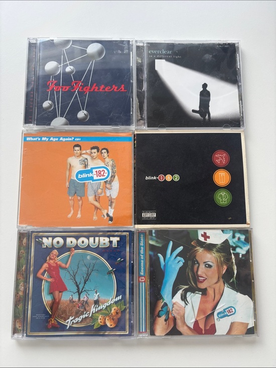 RCA Other - 90s pop rock CD Collection – blink 182, no doubt, everclear, foo fighters